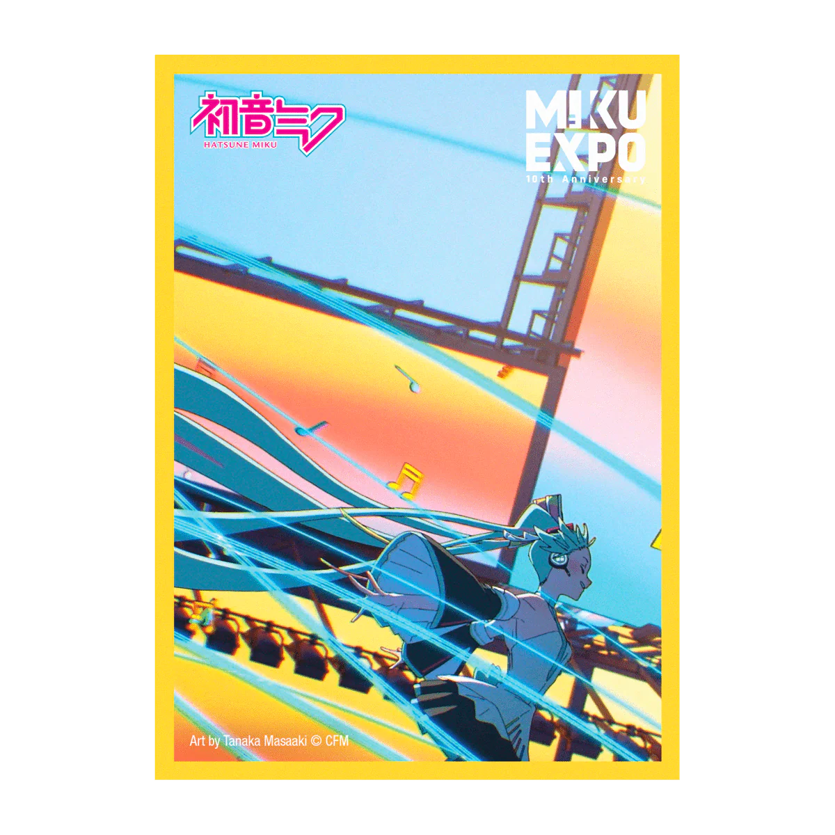 Hatsune Miku MIKU EXPO 10th Anniversary Stream DECK PROTECTOR® Sleeves (100ct)