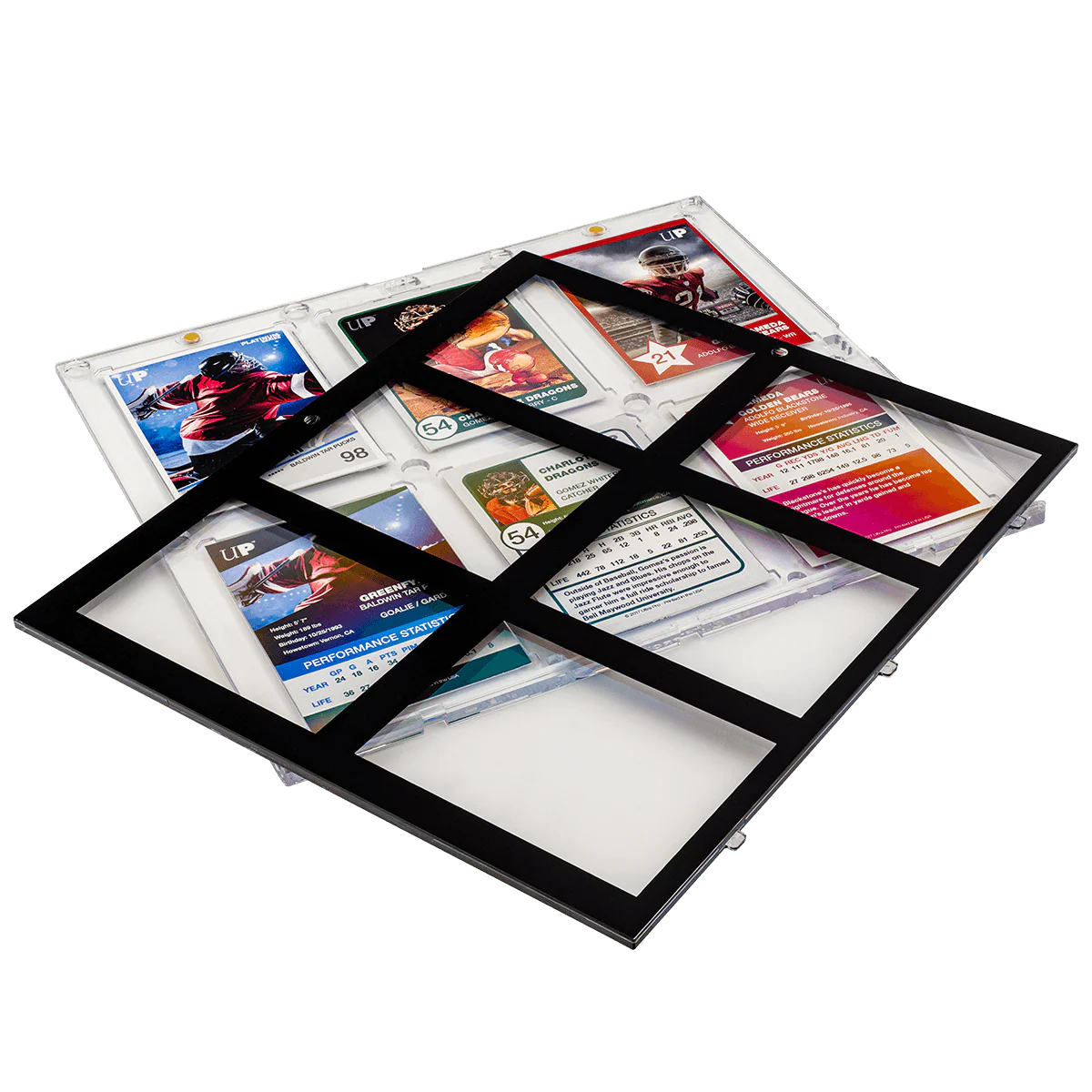 35PT 6-Card Black Border UV ONE-TOUCH® Magnetic Holder - Image 2