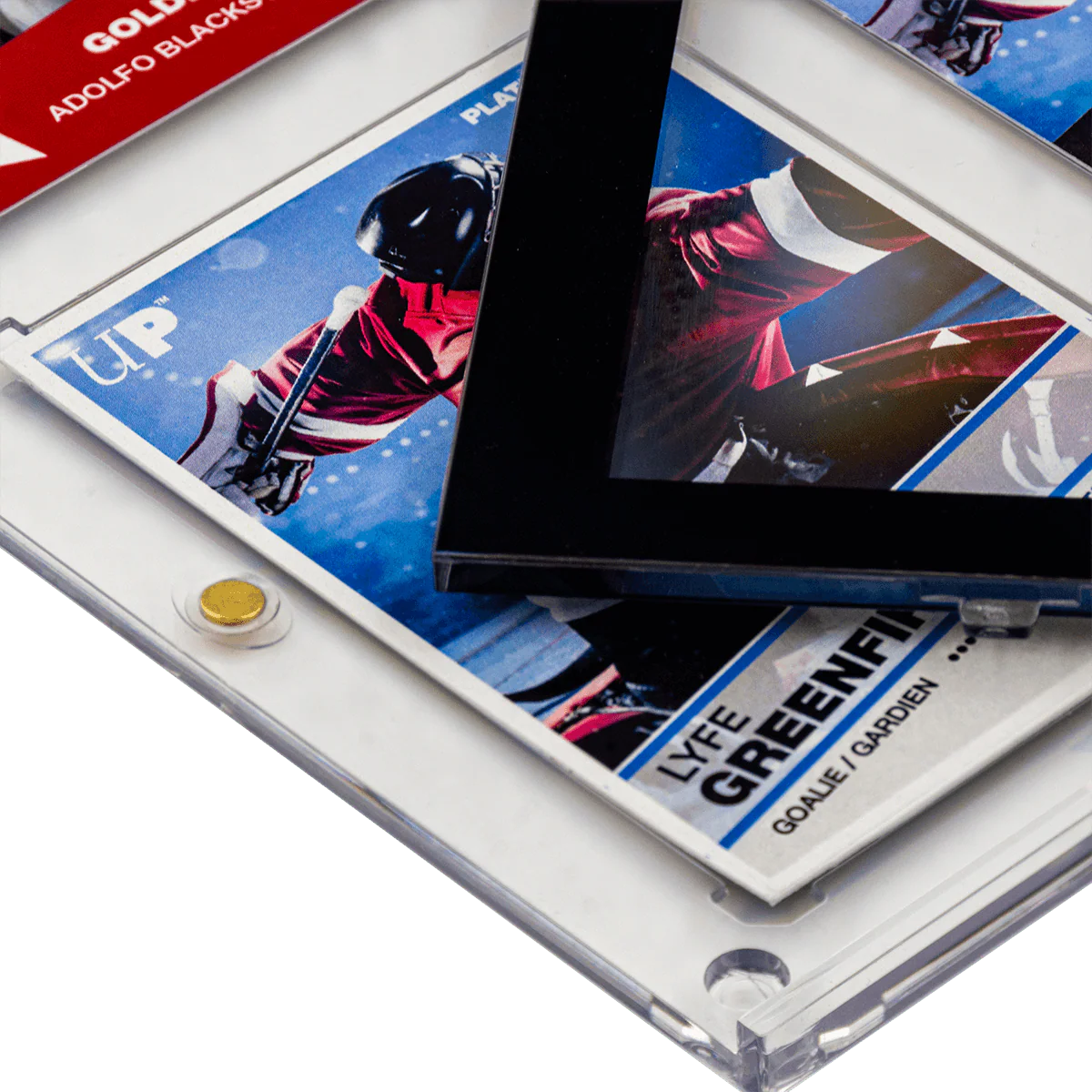 35PT 6-Card Black Border UV ONE-TOUCH® Magnetic Holder - Image 3
