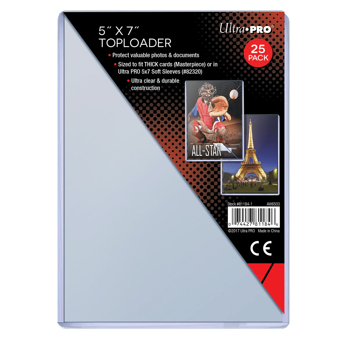 5" x 7" TOPLOADER® (25ct)
