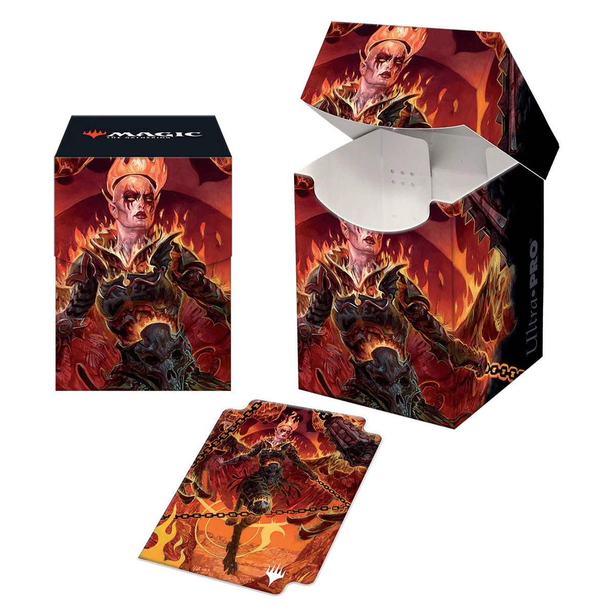 Adventures in the Forgotten Realms Zariel, Archduke of Avernus 100+ Deck Box for Magic: The Gathering