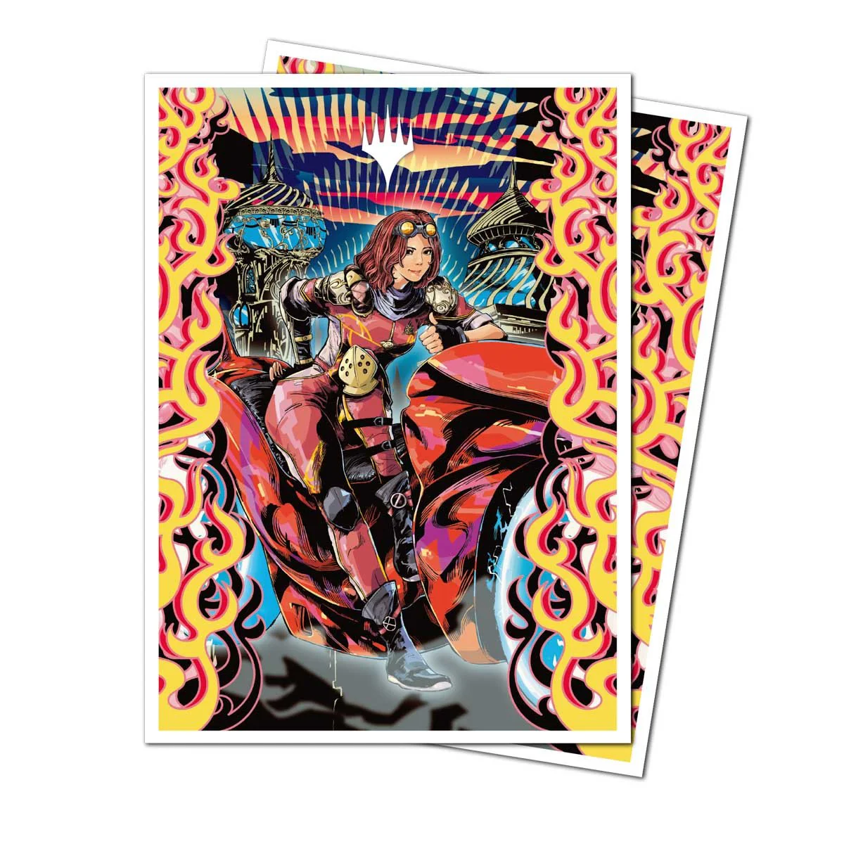 Aetherdrift Chandra, Spark Hunter 105ct APEX DECK PROTECTOR® Sleeves for Magic: The Gathering