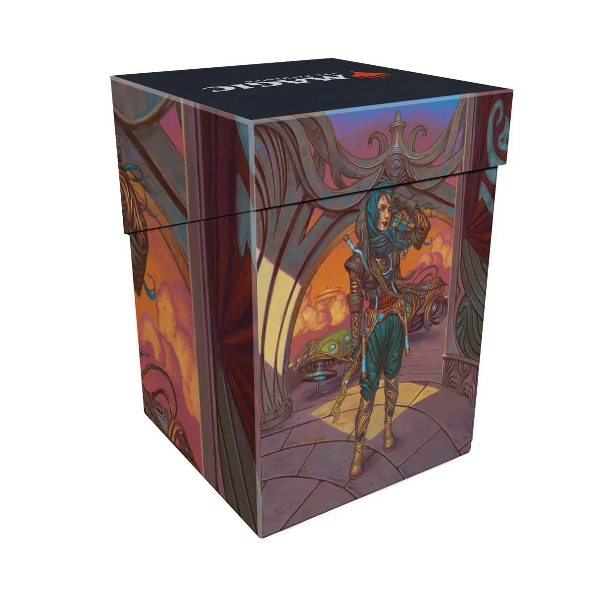 Aetherdrift Sita Varma, Masked Racer 100+ Deck Box for Magic: The Gathering - Image 3