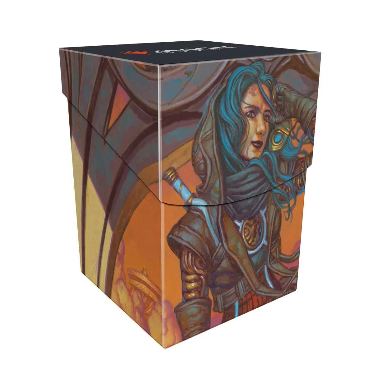Aetherdrift Sita Varma, Masked Racer 100+ Deck Box for Magic: The Gathering - Image 4