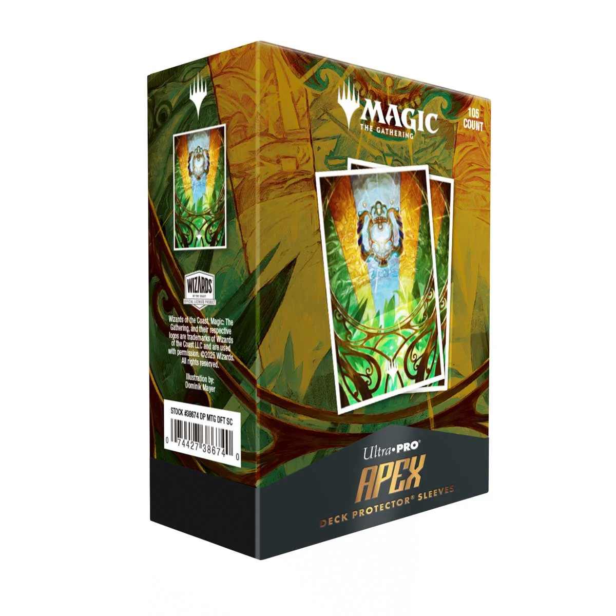 Aetherdrift The Aetherspark 105ct APEX DECK PROTECTOR® Sleeves for Magic: The Gathering - Image 4