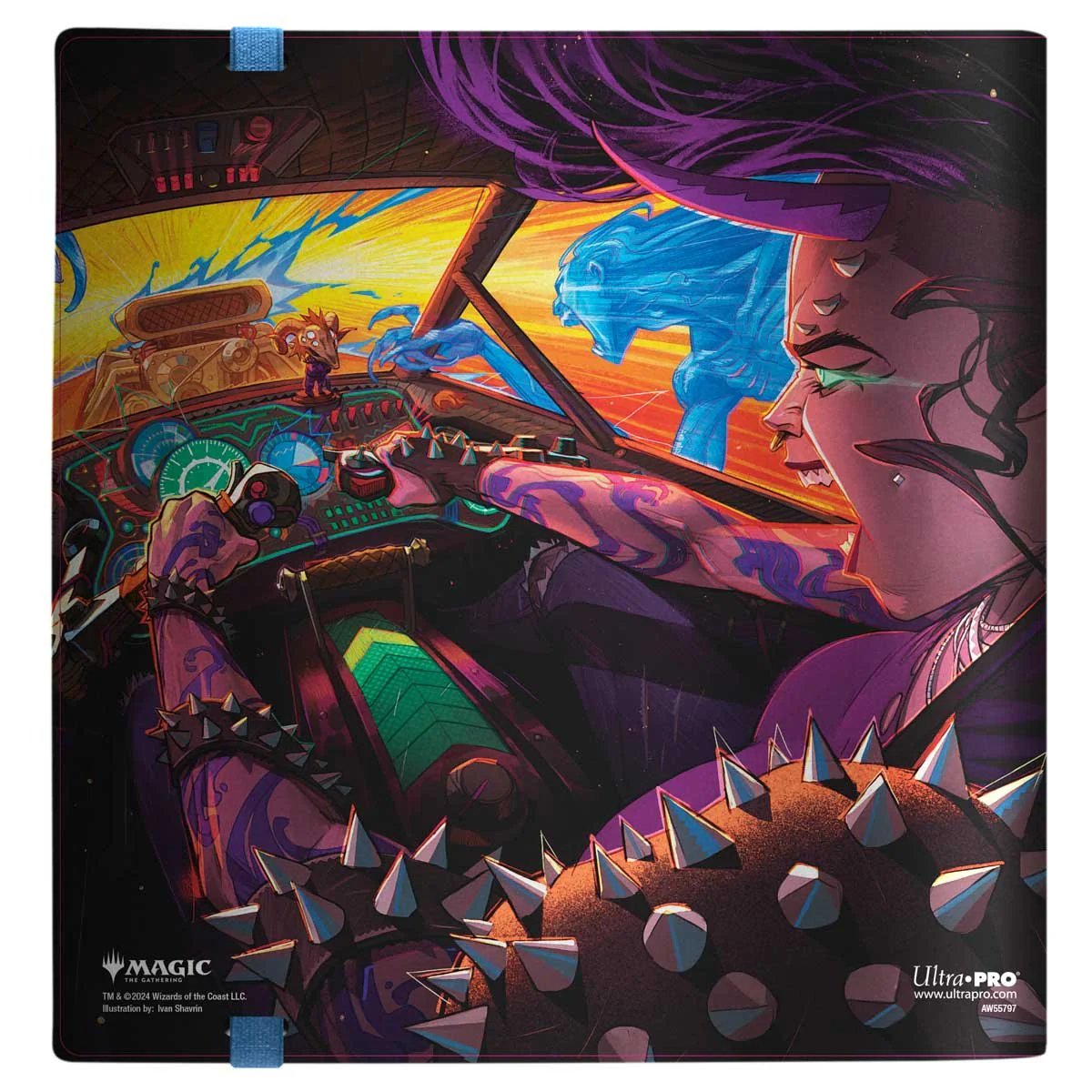 Aetherdrift TXX Packaging Collector Key Art 12-Pocket PRO-BINDER® for Magic: The Gathering - Image 2