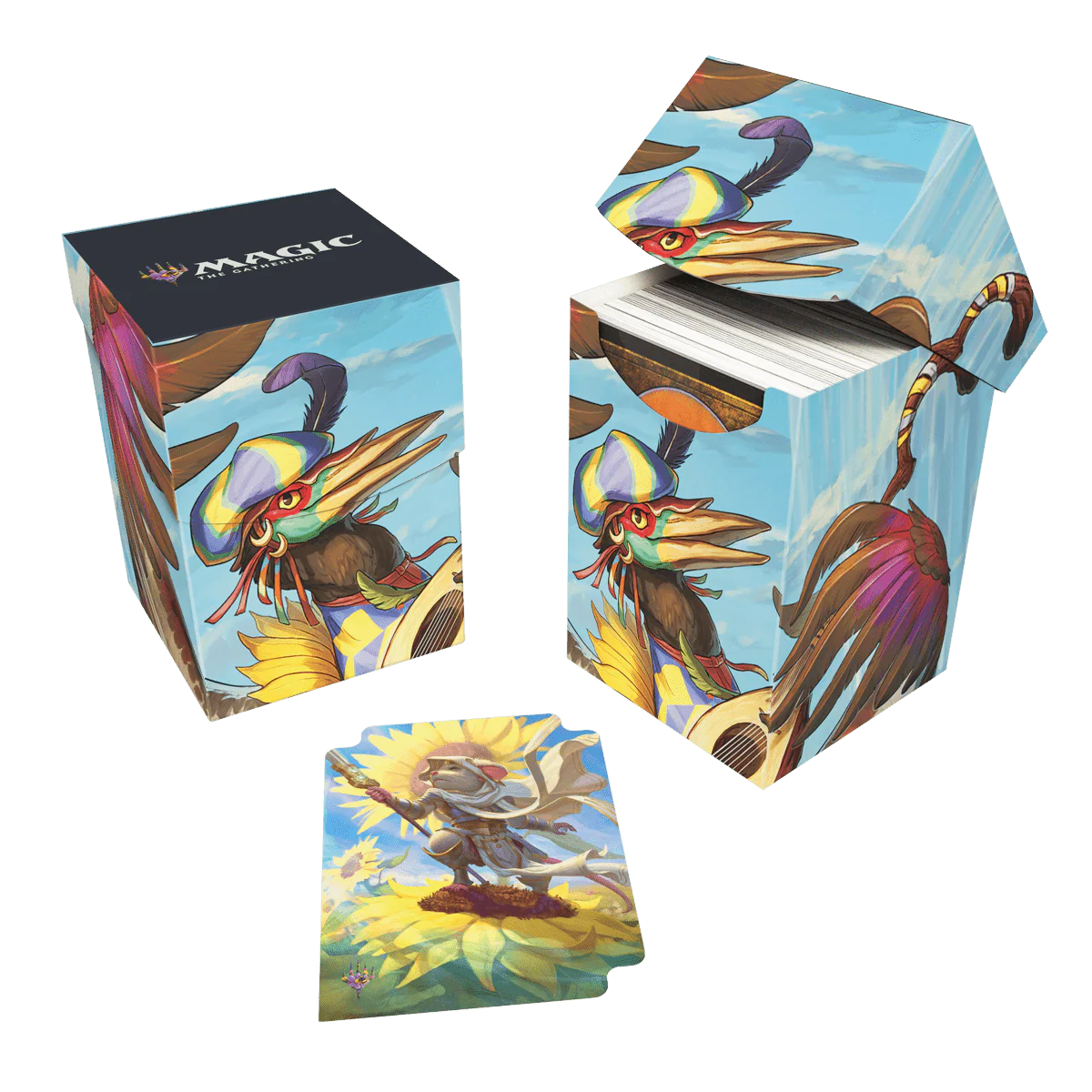 Bloomburrow Zinnia, Valley’s Voice Deck Box 100+ for Magic: The Gathering