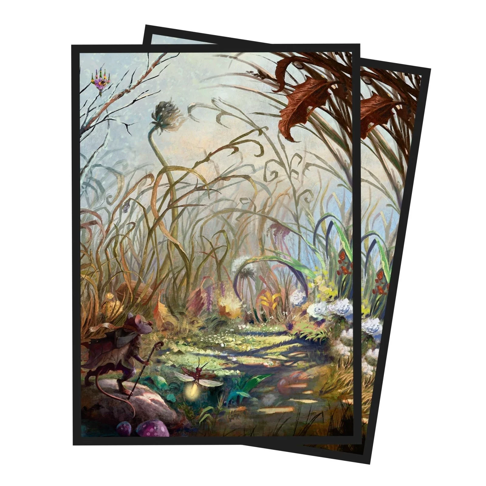 Bloomburrow Season Lands: Plains (Summer) DECK PROTECTOR® Sleeves (100ct) White for Magic: The Gathering