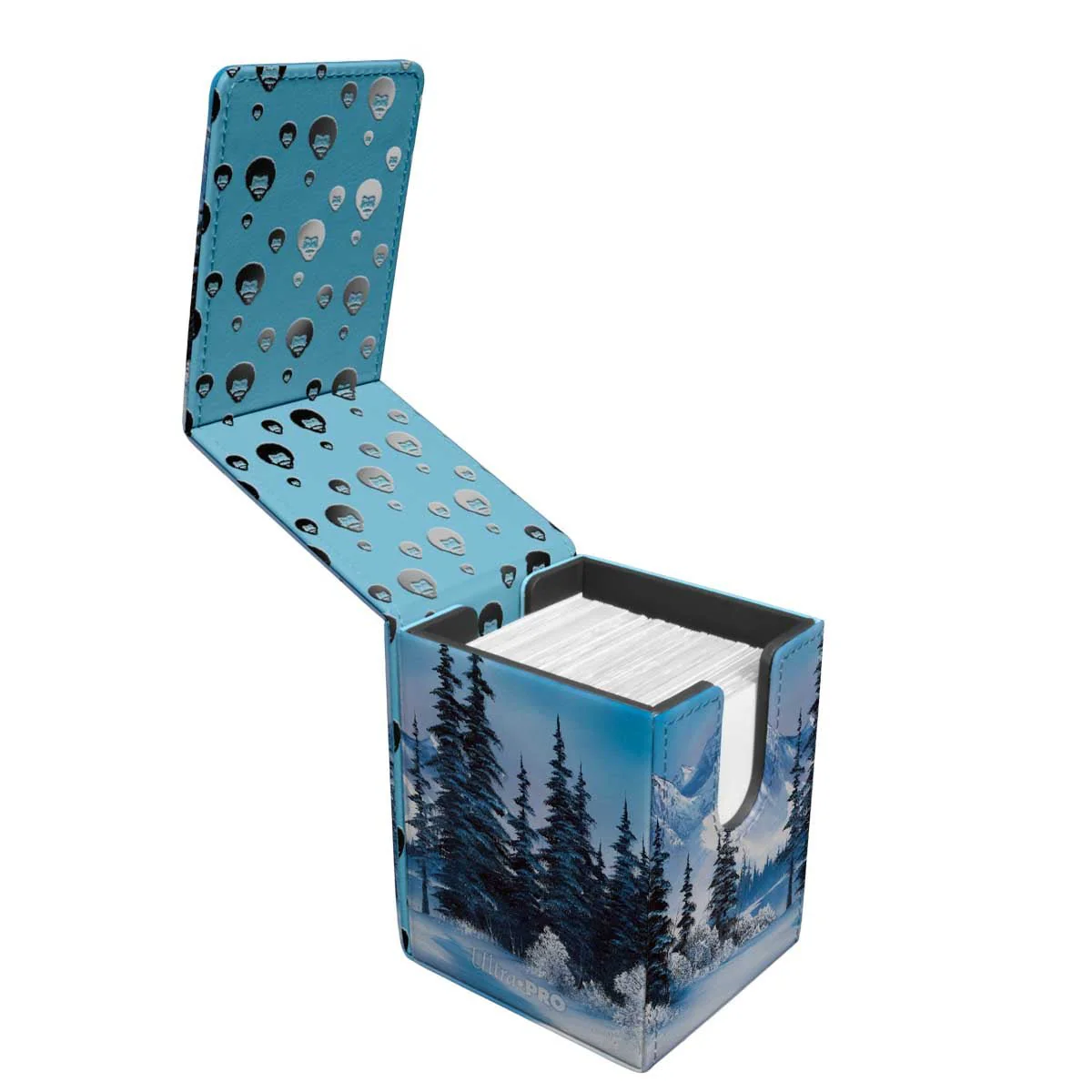 Bob Ross - Winter Paradise ALCOVE® Flip DECK BOX® for Tabletop Gaming - Image 2