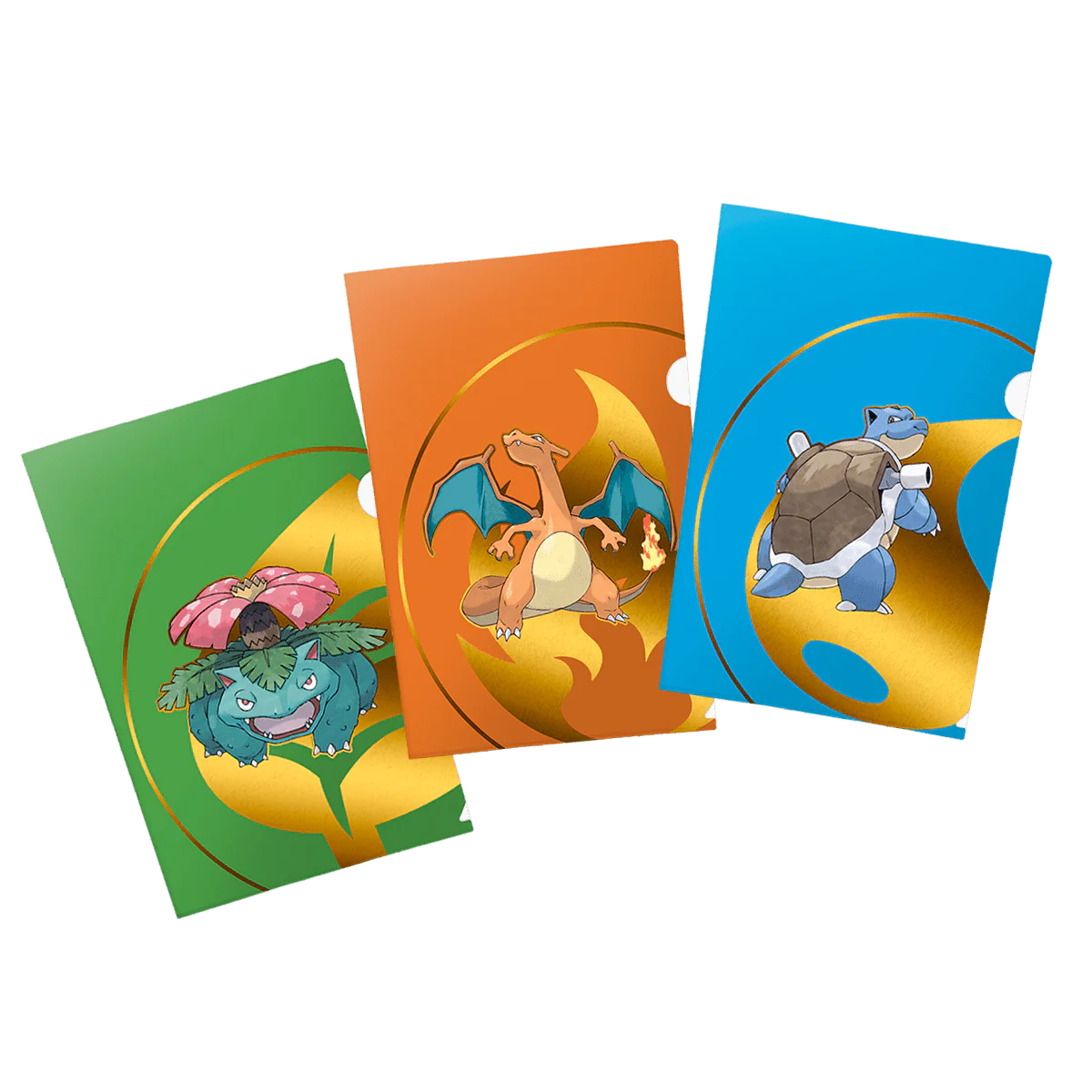 Charizard, Blastoise, Venusaur Tournament Folios for Pokémon