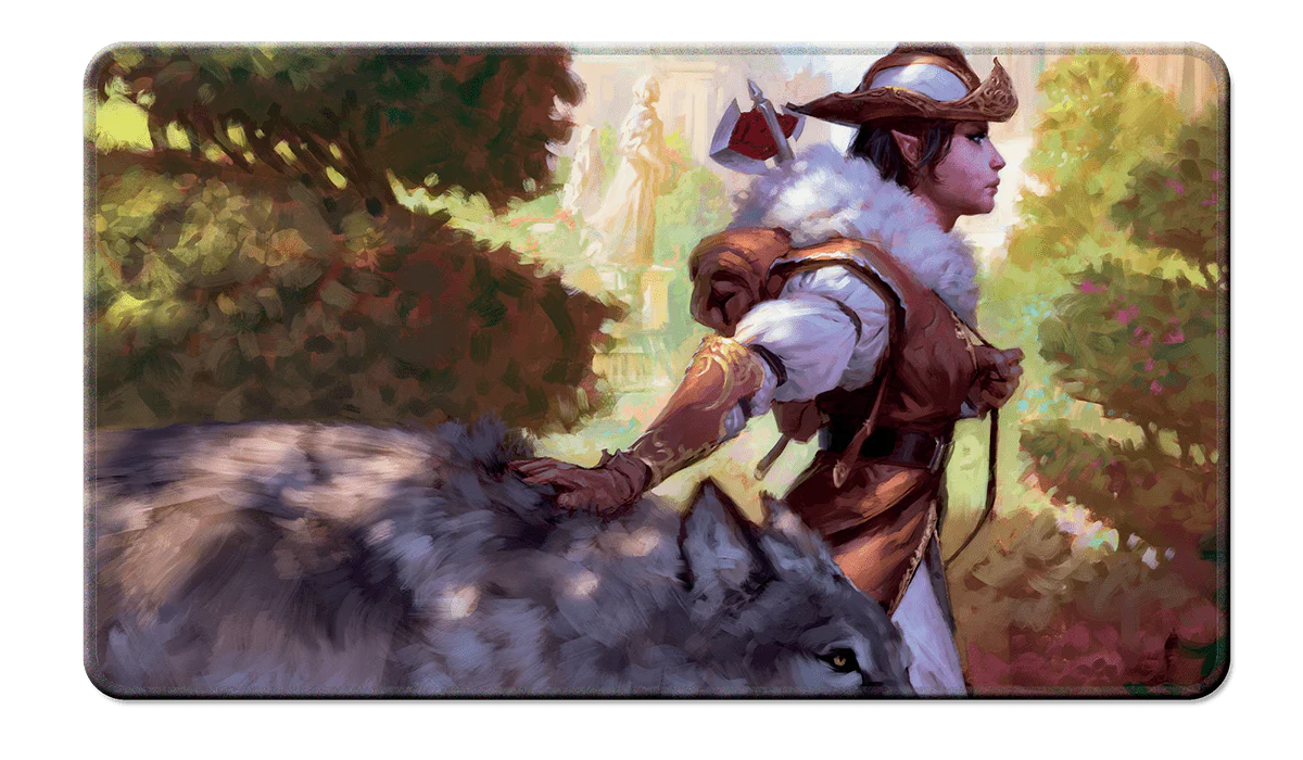 Commander Series #2: Allied - Selvala, Heart of the Wilds (Fan Voted) Stitched Standard Gaming Playmat for Magic: The Gathering