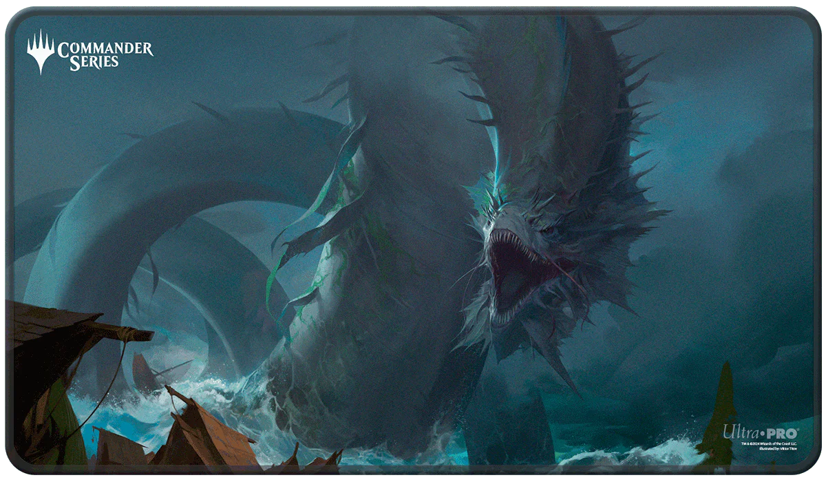Commander Series #3: Enemy - Aesi Stitched Edge Standard Gaming Playmat for Magic: The Gathering - Image 2