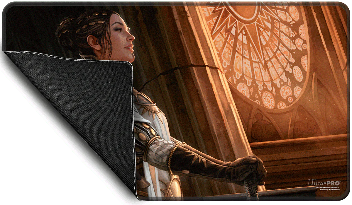 Commander Series #3: Enemy - Teysa Stitched Edge Standard Gaming Playmat for Magic: The Gathering - Image 3