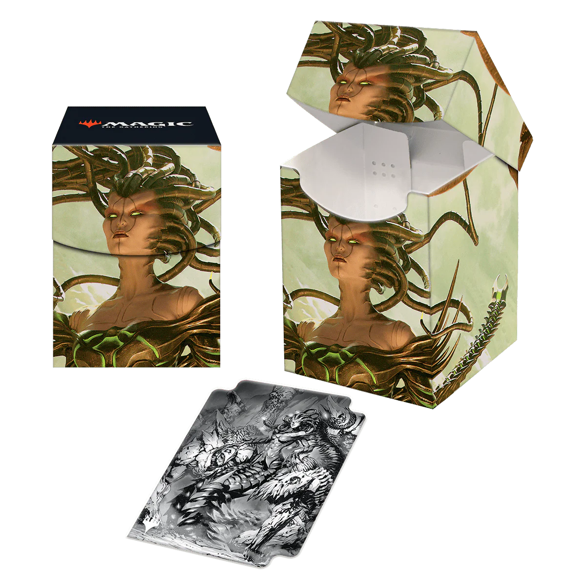 Phyrexia All Will Be One Vraska, Betrayal's Sting 100+ Deck Box for Magic: The Gathering