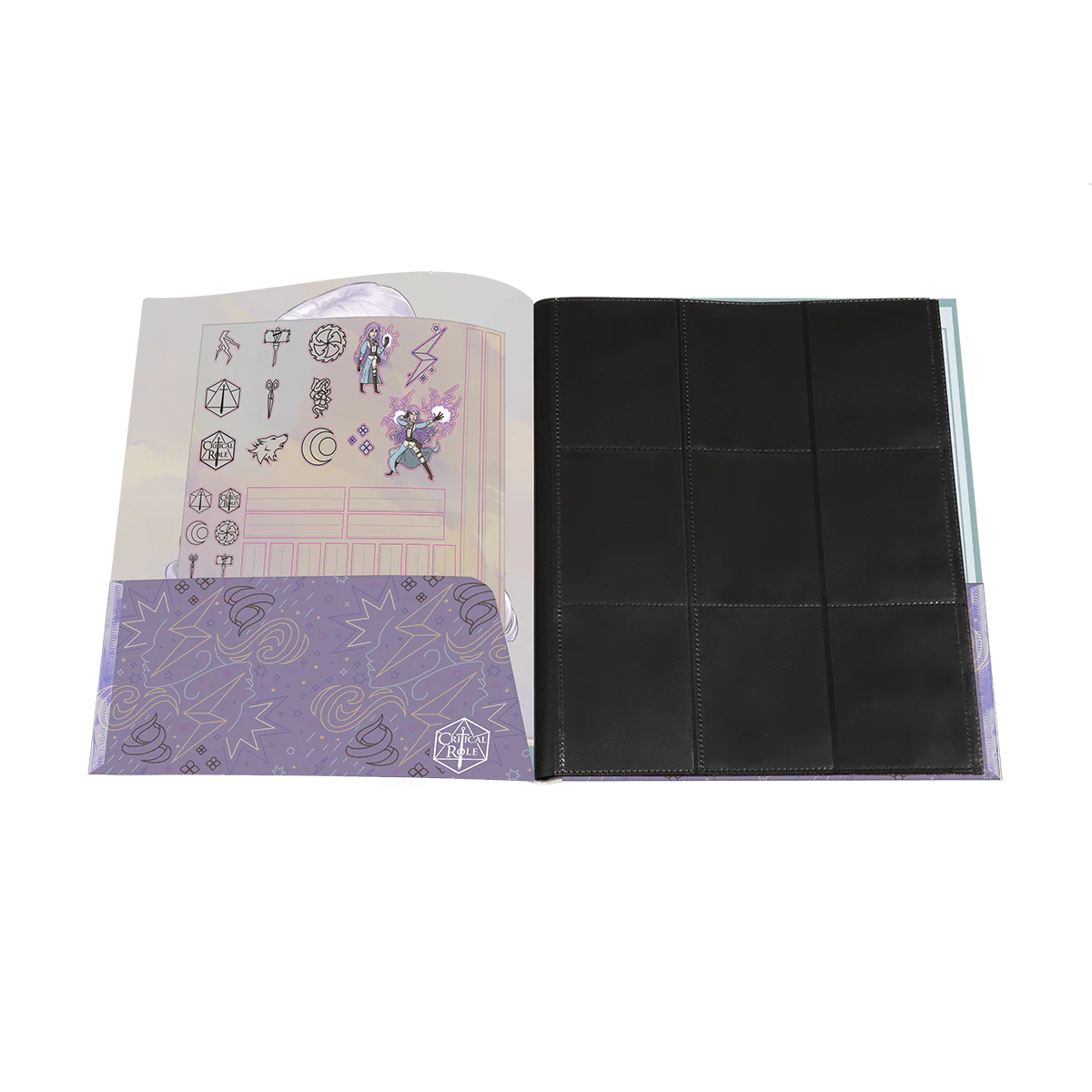 Critical Role Bells Hells Imogen Temult RPG Folio with Stickers - Image 2