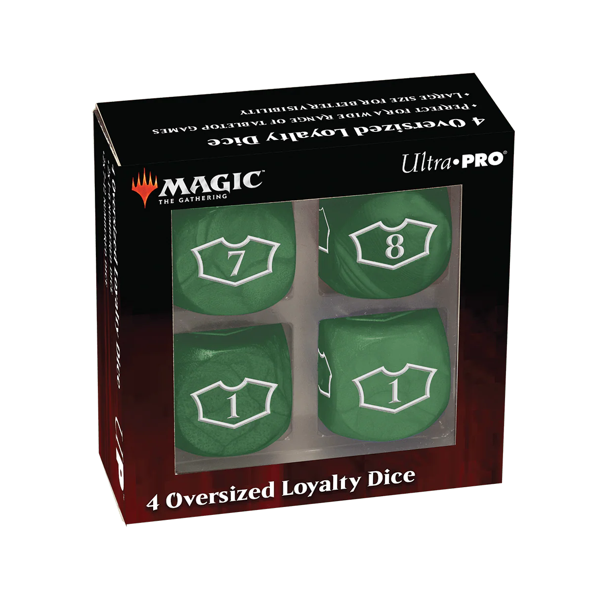 Deluxe D6 Loyalty Dice Set (4ct) with 7-12 for Magic: The Gathering - Image 10