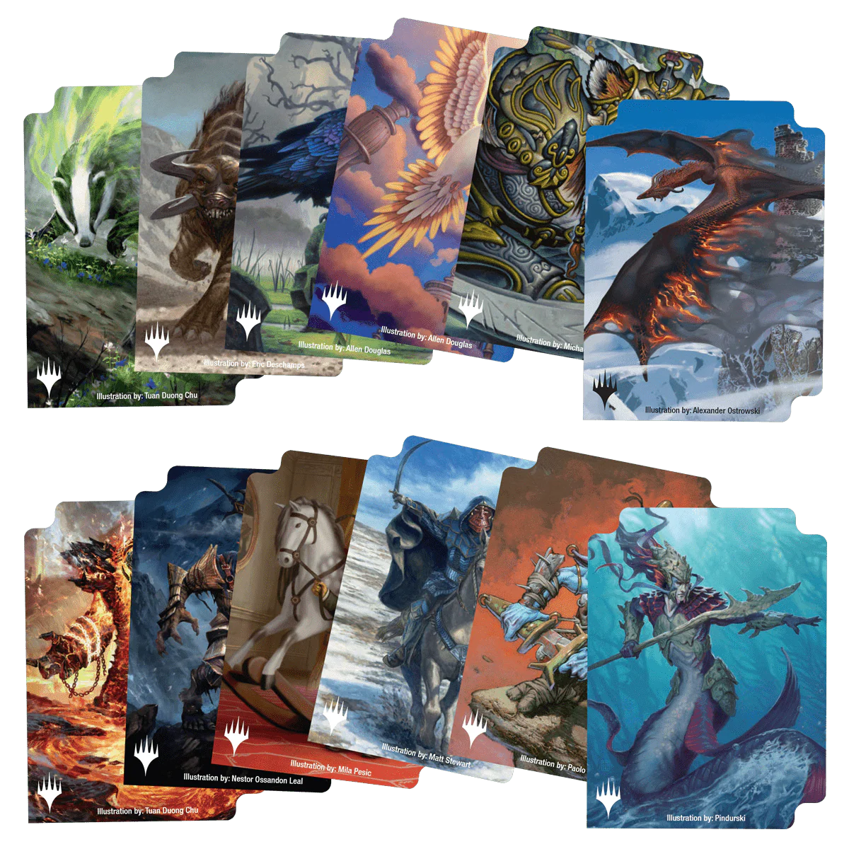 Dominaria United Emblems and Tokens Card Deck Divider Pack for Magic: The Gathering - Image 2