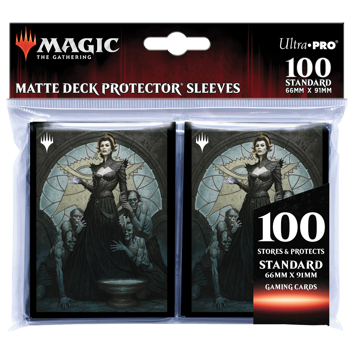 Dominaria United Liliana of the Veil Standard DECK PROTECTOR® Sleeves (100ct) for Magic: The Gathering - Image 2