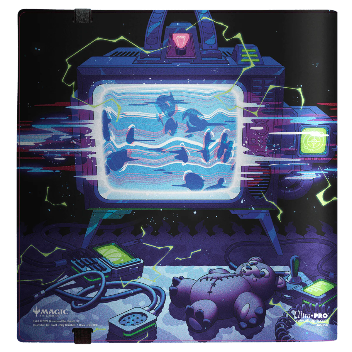 Duskmourn Packaging Bundle Key Art 12-Pocket PRO-BINDER® for Magic: The Gathering - Image 2