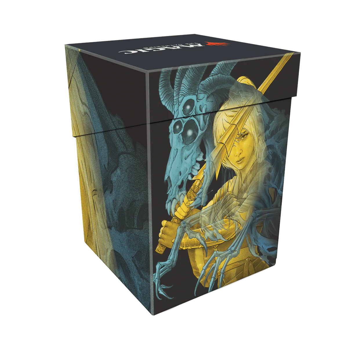 Duskmourn The Wandering Rescuer (Double Exposure Alt) 100+ Deck Box for Magic: The Gathering - Image 3