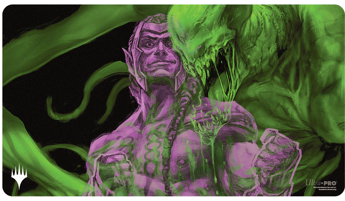 Duskmourn Tyvar, the Pummeler (Double Exposure Alt) Standard Gaming Playmat for Magic: The Gathering