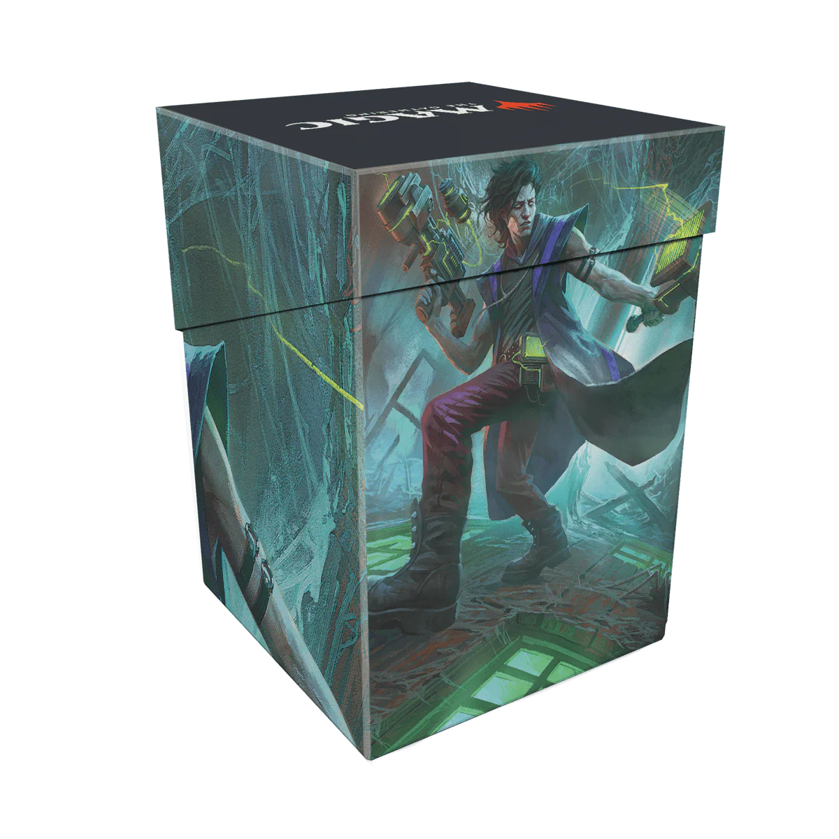 Duskmourn Winter, Cynical Opportunist (Commander) 100+ Deck Box for Magic: The Gathering - Image 2