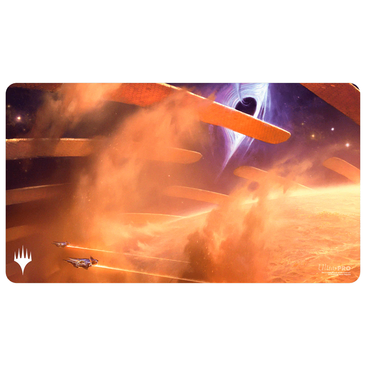 Edge of Eternities Adagia, Windswept Bastion Playmat for Magic: The Gathering