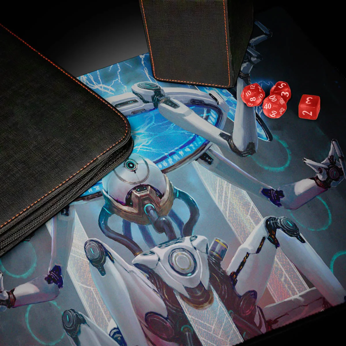 Edge of Eternities Commander Deck: Counter Intelligence Playmat for Magic: The Gathering - Image 2