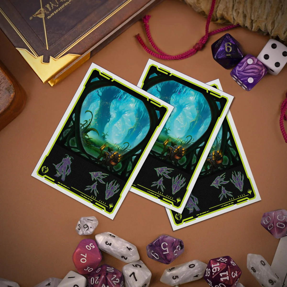 Edge of Eternities Evendo, Waking Haven 105ct APEX DECK PROTECTOR® for Magic: The Gathering - Image 3