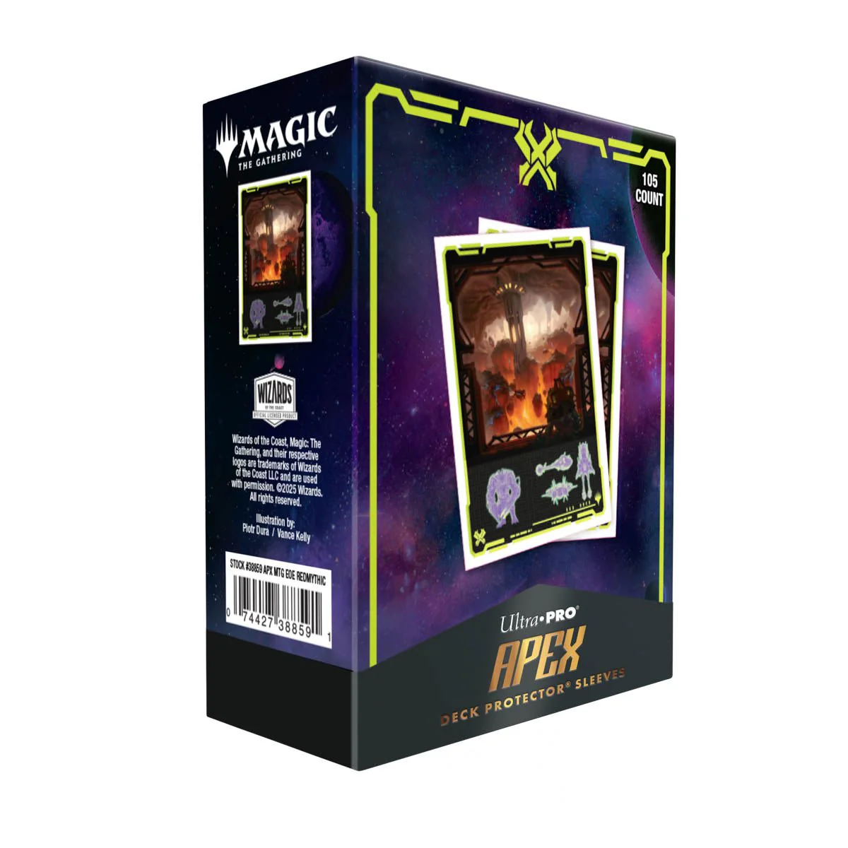 Edge of Eternities Kavaron, Memorial World 105ct APEX DECK PROTECTOR® for Magic: The Gathering - Image 5