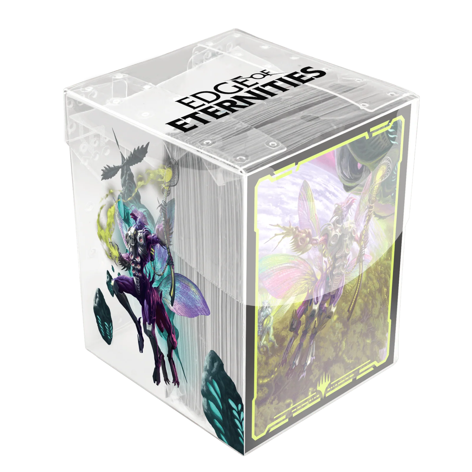Edge of Eternities World Shaper 100ct DECK PROTECTOR® Sleeves in Clear Box for Magic: The Gathering