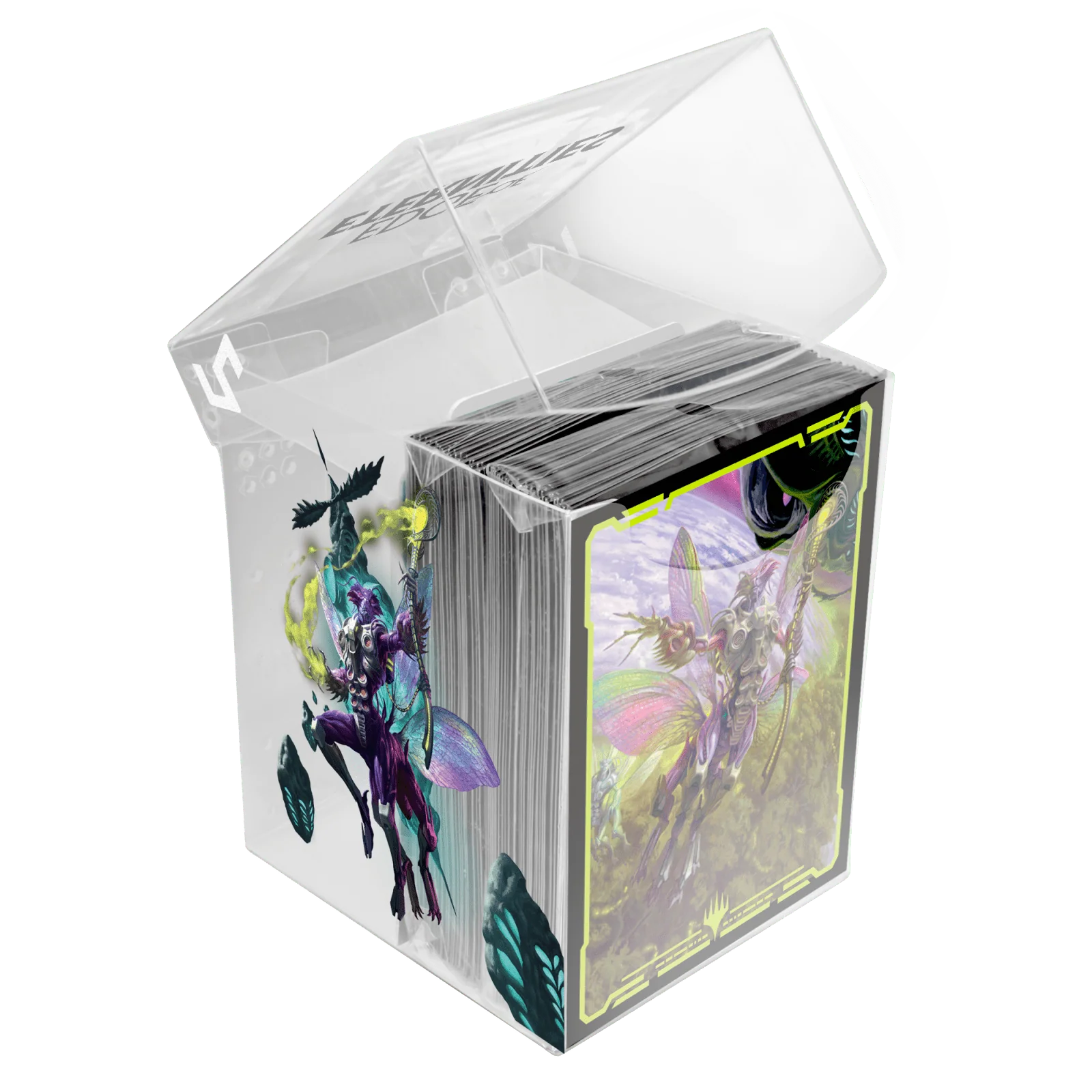 Edge of Eternities World Shaper 100ct DECK PROTECTOR® Sleeves in Clear Box for Magic: The Gathering - Image 3