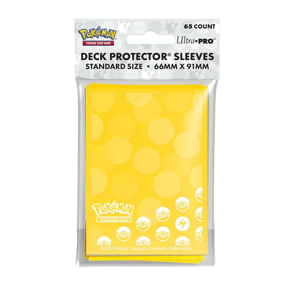 Energy - Lightning Type 65ct DECK PROTECTOR® Sleeves for Pokémon