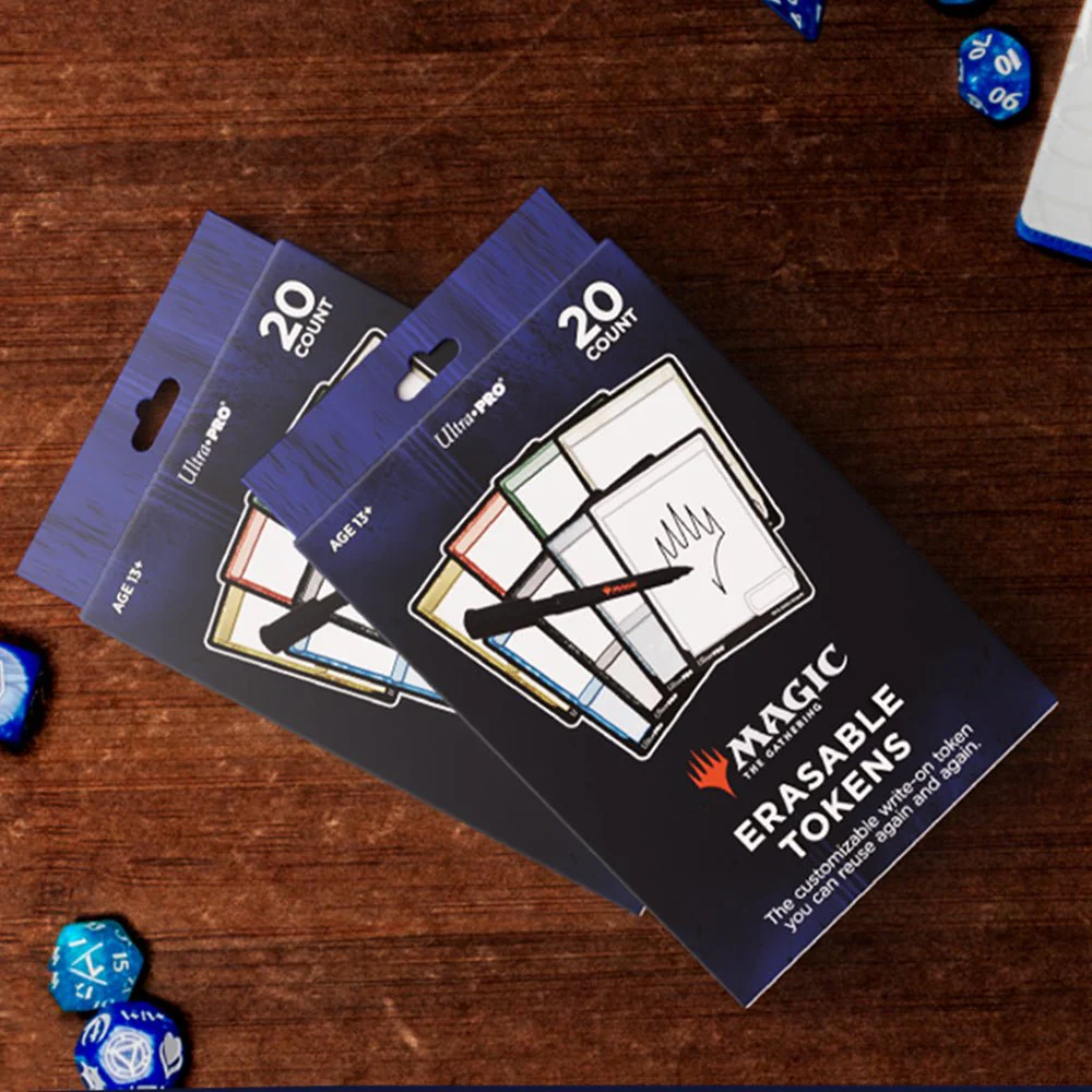 Erasable Tokens for Magic: The Gathering
