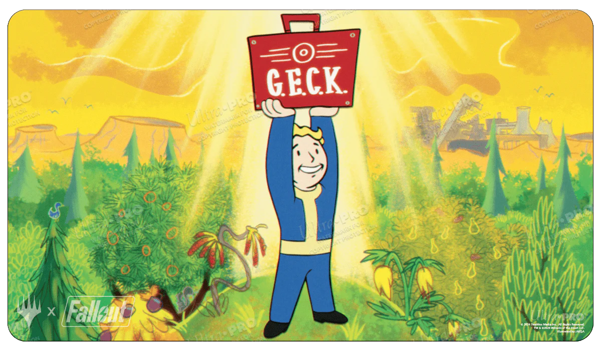 Fallout Crucible of Worlds Standard Gaming Playmat for Magic: The Gathering