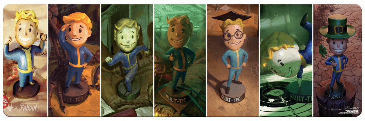 Fallout S.P.E.C.I.A.L. Bobbleheads 8ft Table Playmat for Magic: The Gathering