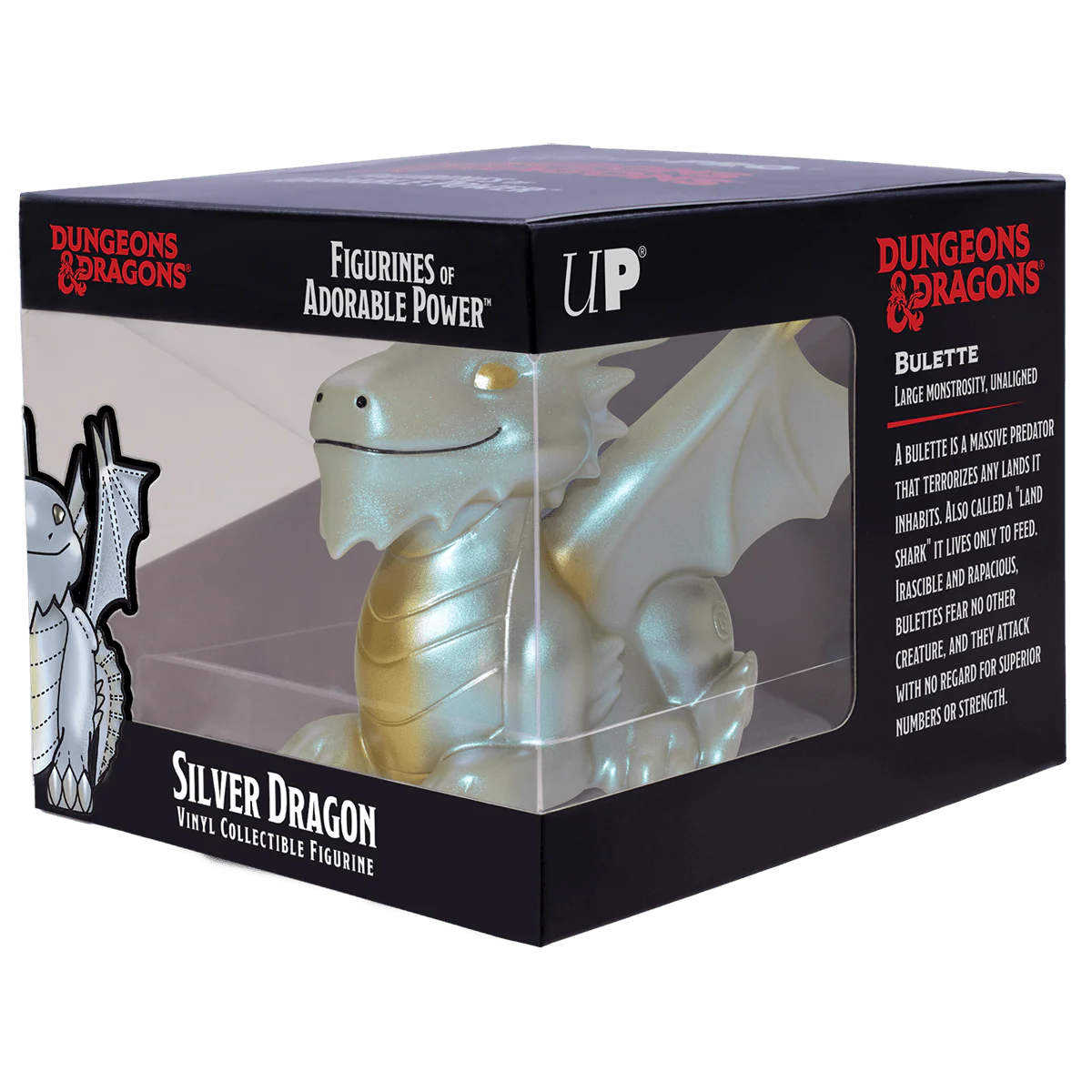 FIGURINES OF ADORABLE POWER®: Dungeons & Dragons "Silver Dragon" - Image 6