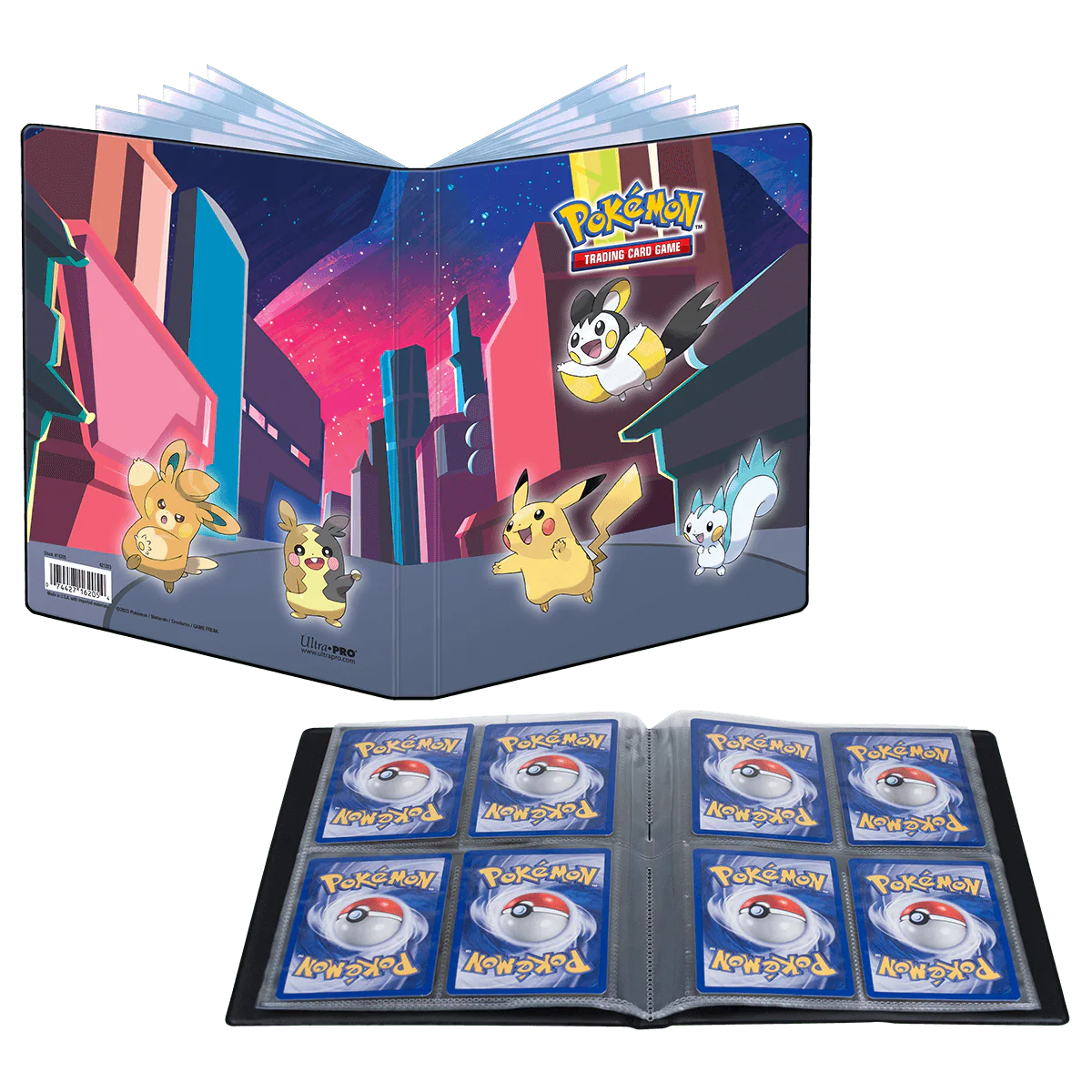 Gallery Series Shimmering Skyline 4-Pocket Portfolio for Pokémon