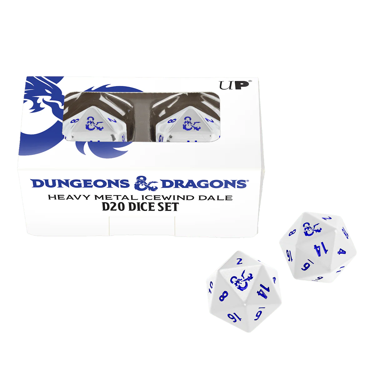 HEAVY METAL® Icewind D20 Dice Set (2ct) for Dungeons & Dragons - Image 2