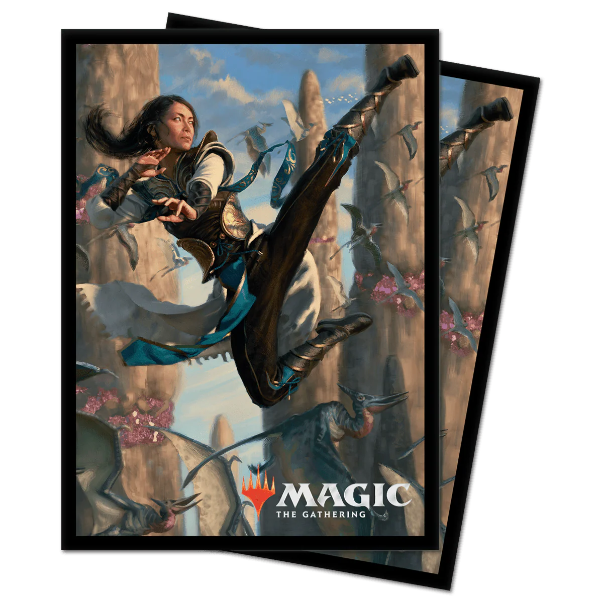 Ikoria: Lair of Behemoths Narset of the Ancient Way Standard DECK PROTECTOR® Sleeves (100ct) for Magic: The Gathering