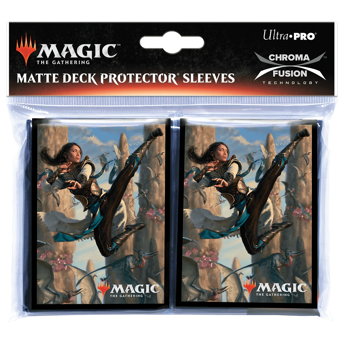 Ikoria: Lair of Behemoths Narset of the Ancient Way Standard DECK PROTECTOR® Sleeves (100ct) for Magic: The Gathering - Image 2