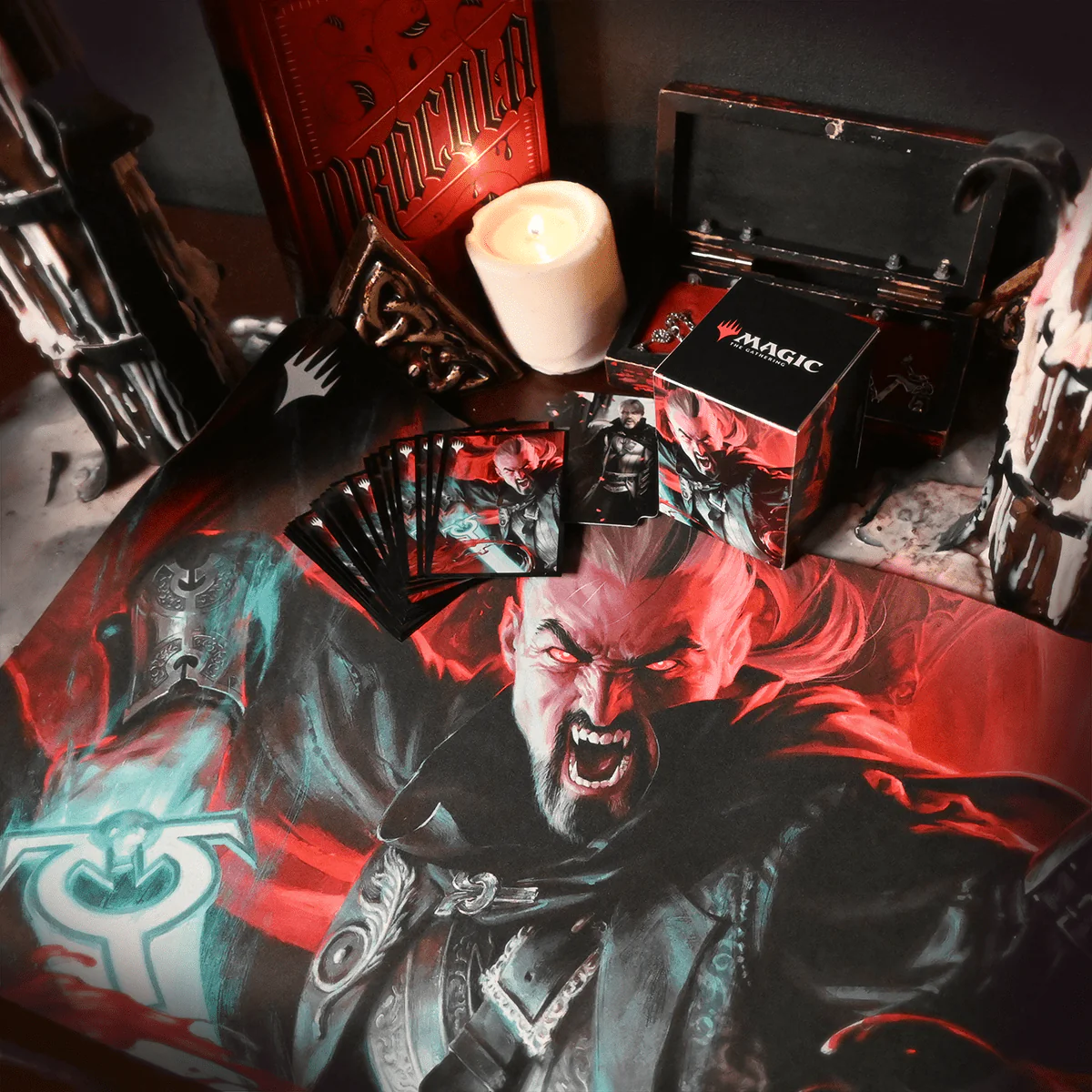 Innistrad: Crimson Vow Odric, Blood-Cursed 100+ Deck Box for Magic: The Gathering - Image 3