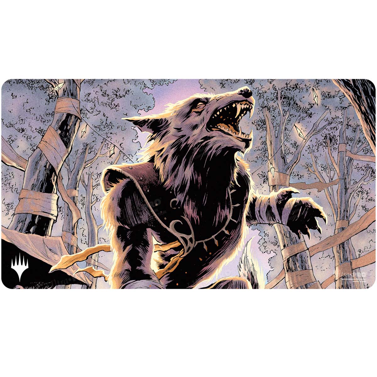 Innistrad Remastered Arlinn Kord / Arlinn, Embraced by the Moon Double-Sided Playmat for Magic: The Gathering - Image 4