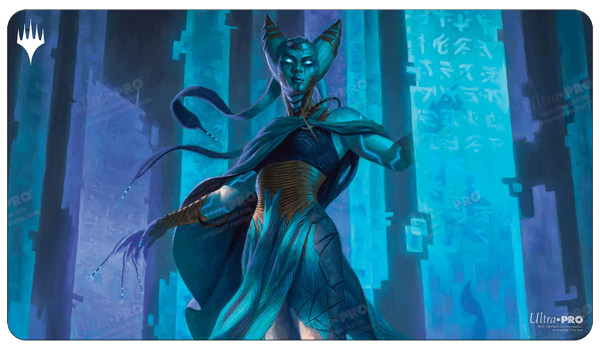 Kamigawa Neon Dynasty Tamiyo, Compleated Sage Standard Gaming Playmat for Magic: The Gathering