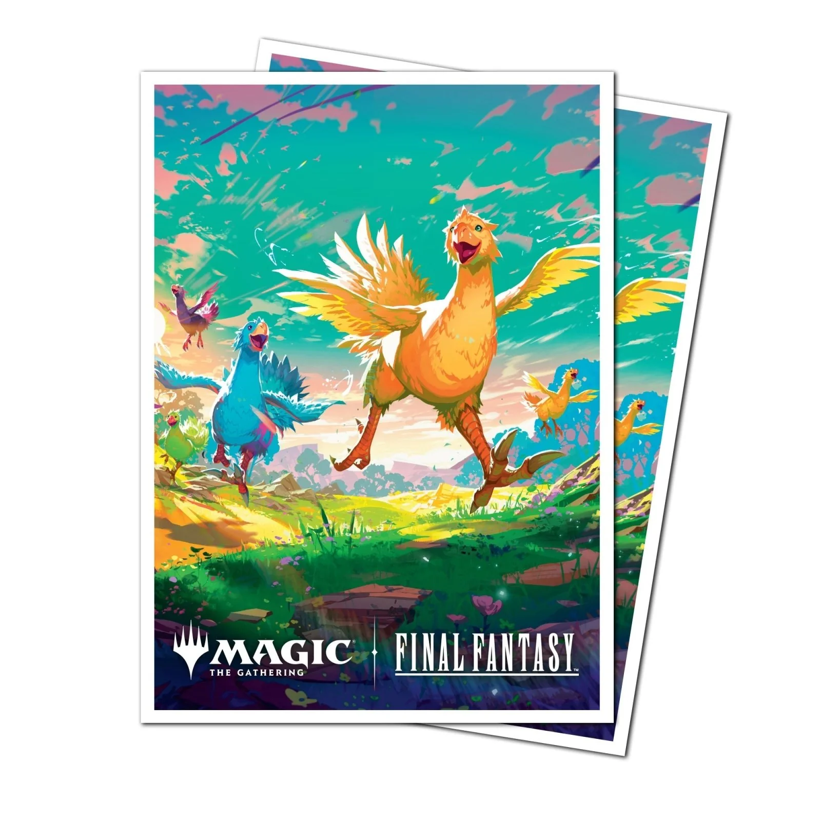 MAGIC: THE GATHERING®—FINAL FANTASY™ Chocobo Parade 105ct APEX DECK PROTECTOR® sleeves for Magic: The Gathering
