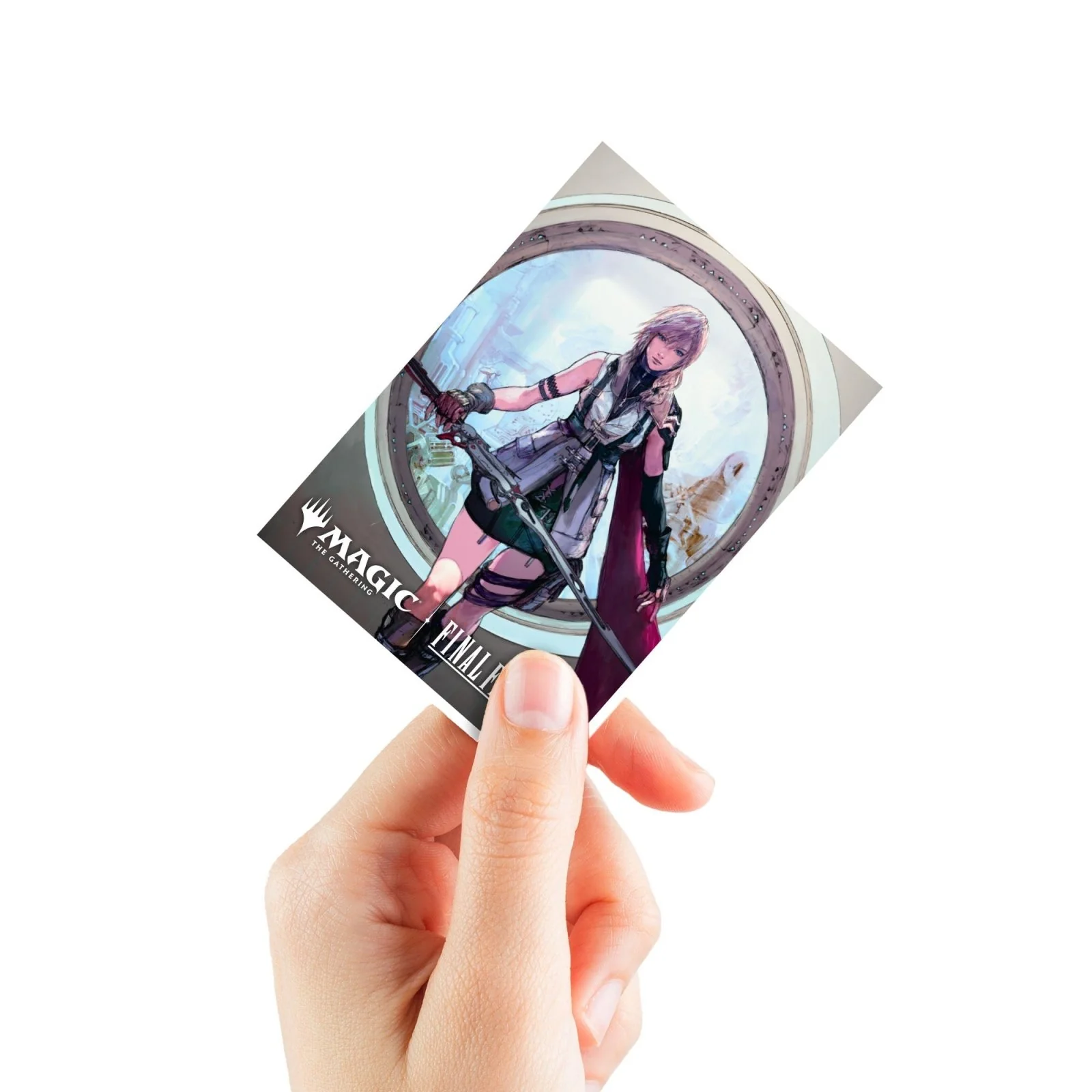 MAGIC: THE GATHERING®—FINAL FANTASY™ Lightning, Army of One 105ct APEX DECK PROTECTOR® sleeves for Magic: The Gathering - Image 2