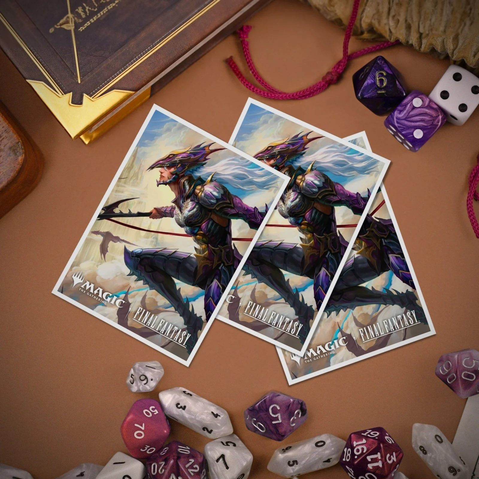 MAGIC: THE GATHERING®—FINAL FANTASY™ Kain Highwind 105ct APEX DECK PROTECTOR® sleeves for Magic: The Gathering - Image 3