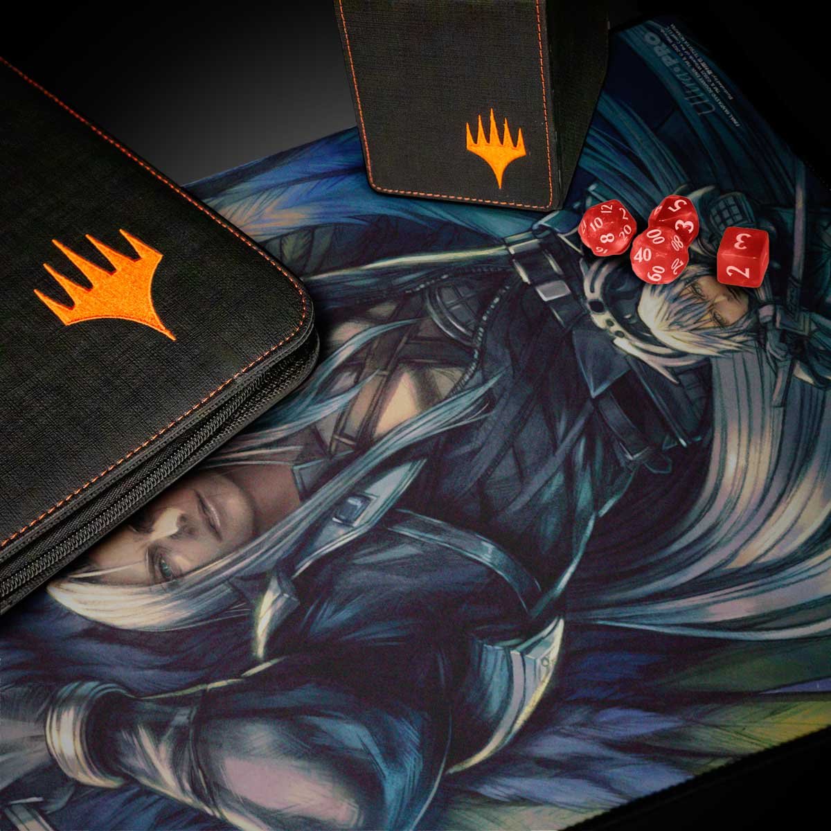 Magic: The Gathering®—FINAL FANTASY™ Sephiroth, Fabled SOLDIER / Sephiroth, One-Winged Angel Double-Sided Playmat - Image 4