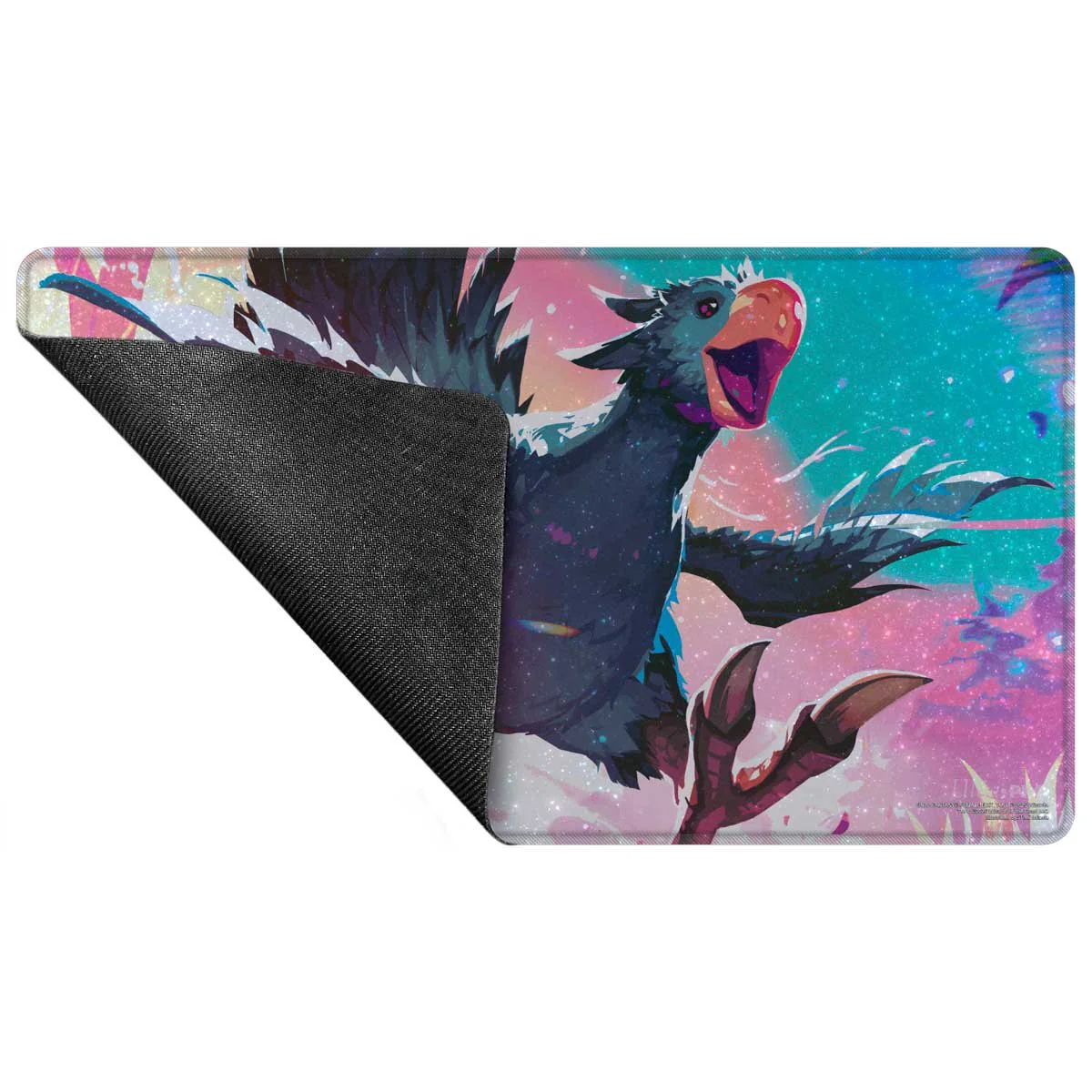 Magic: The Gathering®—FINAL FANTASY™ Traveling Chocobo (Black) HOLOFOIL® Playmat - Image 3