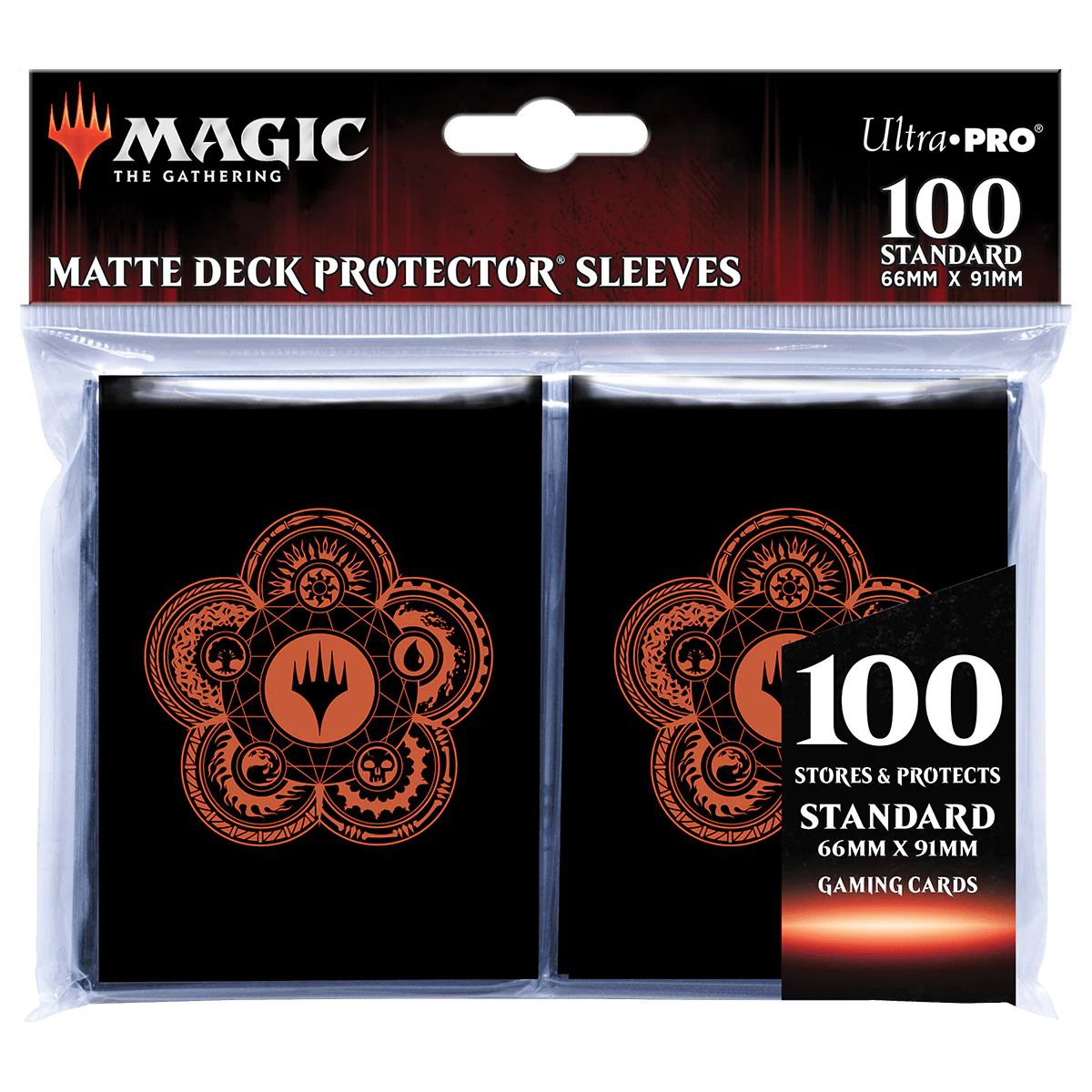 Mana 7 Color Wheel DECK PROTECTOR® Sleeves (100ct) for Magic: The Gathering - Image 2